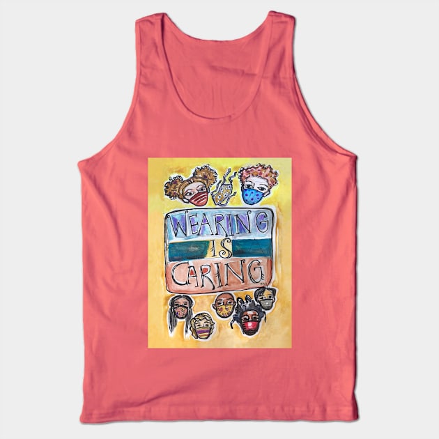 Wearing is Caring Tank Top by BethanneHill